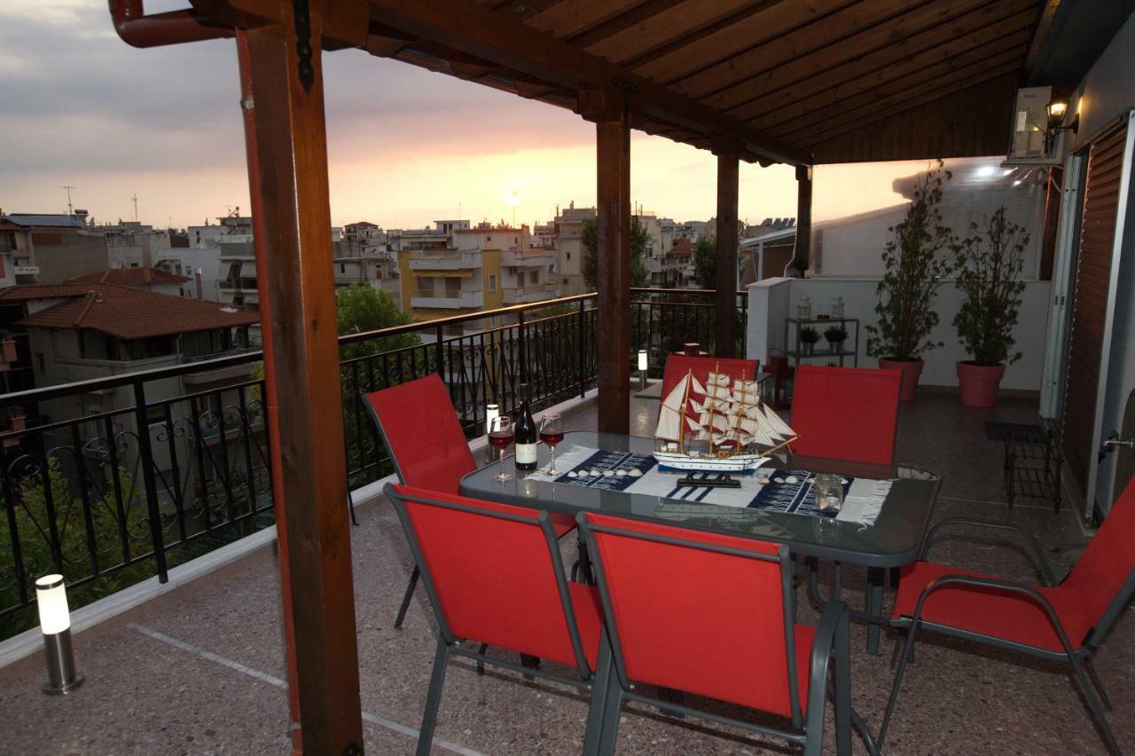 Amazing Loft Skyview Apartment Tesalonika Bagian luar foto