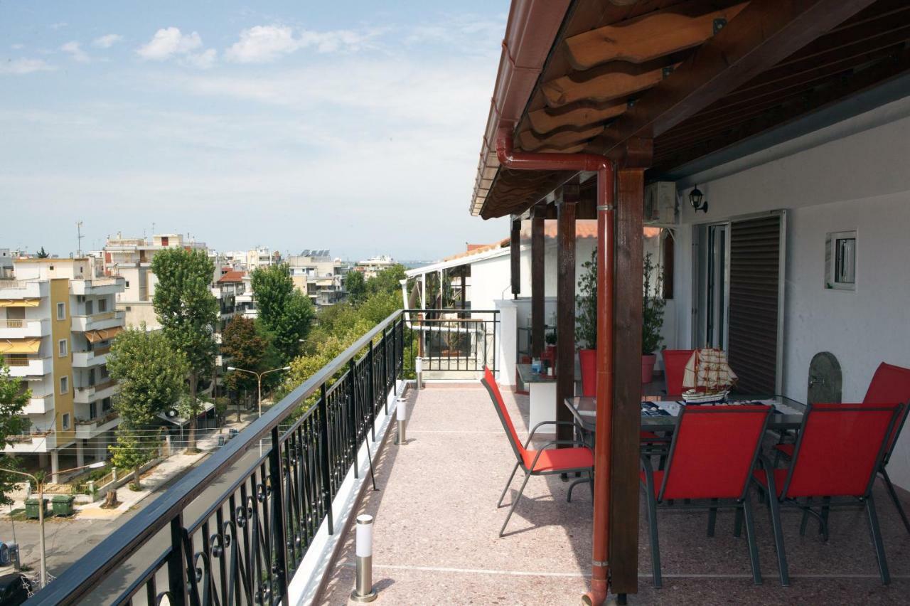 Amazing Loft Skyview Apartment Tesalonika Bagian luar foto